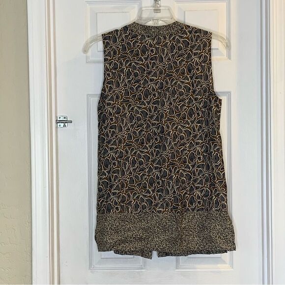 Ilyse Hart LTD Animal Print‎ Sleeveless Blouse Size Medium - Picture 8 of 8